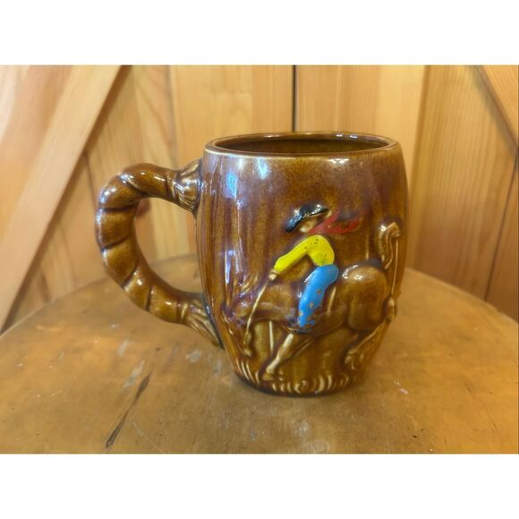 Vintage South Dakota Mount Rushmore Brown mug (5872) - Picture 3 of 6
